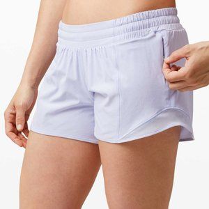 Hotty Hot Short II Long 4" LR Size 4 Serene Blue
